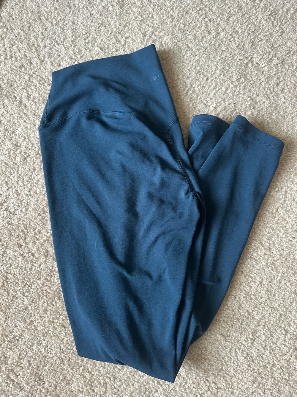 Paragon Reluna Sculptseam Limited Color Jewel Teal Blue High-Rise Leggings